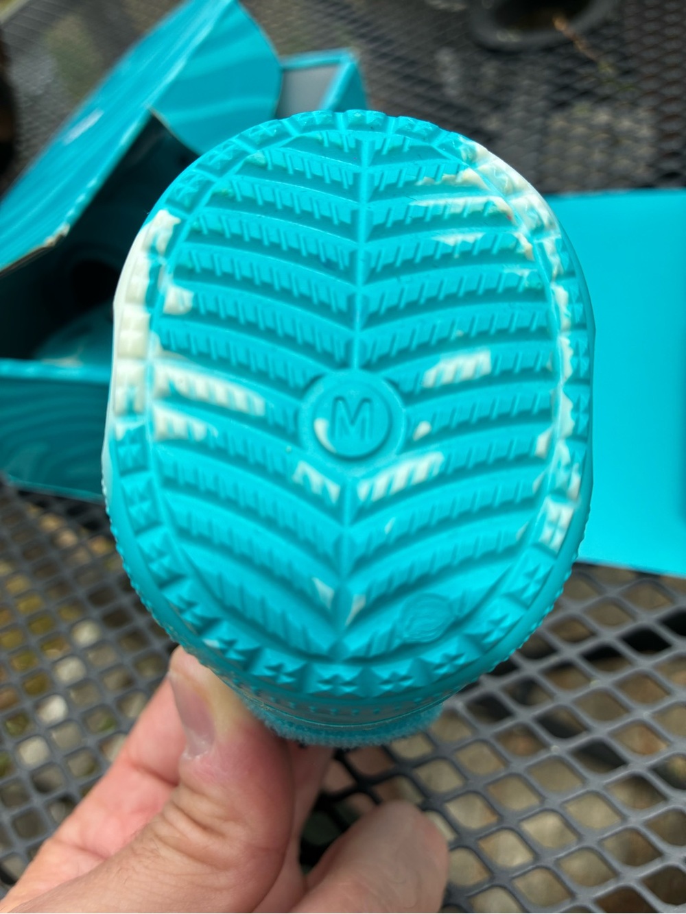 CROCS Classic Clog in Teal Blue - Picture 4 of 8